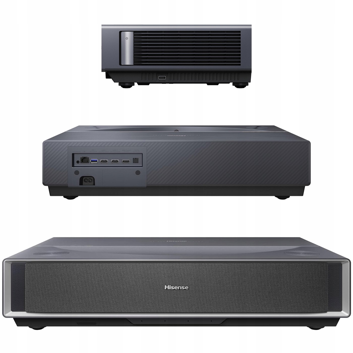 Projektor Hisense PT1SE Laserowy 4K 2300 Ansi LM Czarno Srebrny