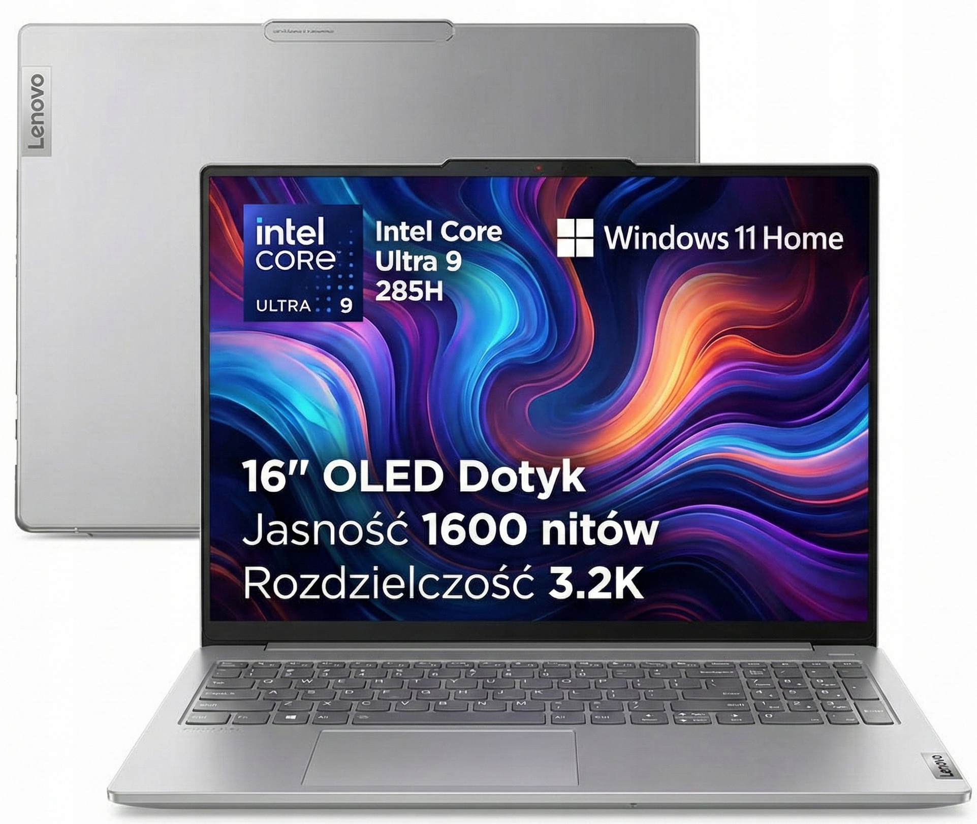 Lenovo Yoga Pro 9 U9 285H 32GB 2TB RTX5060 16" 3.2K Oled Dotyk 120Hz W11P