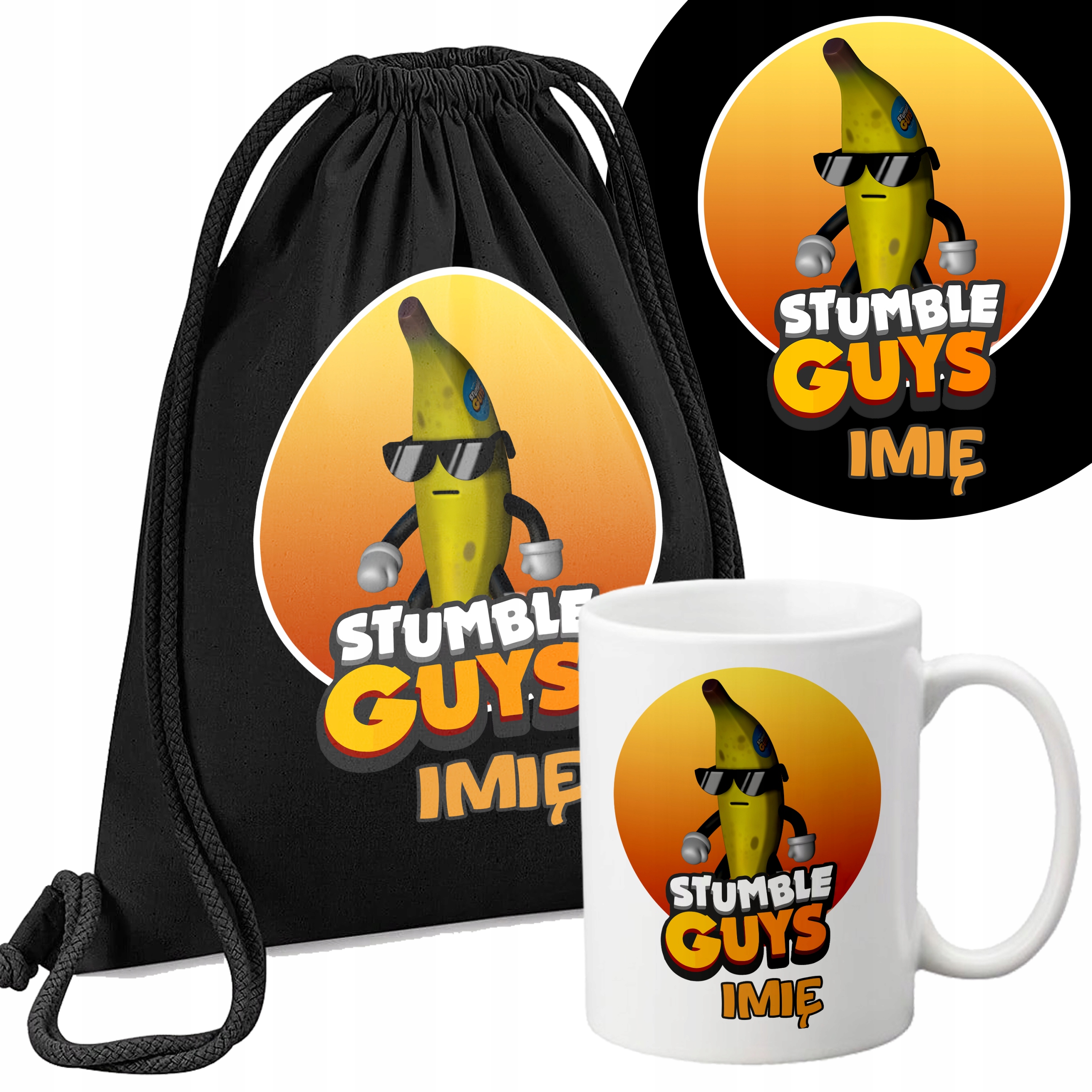 

Personalizowany Worek Kubek Stumble Guys