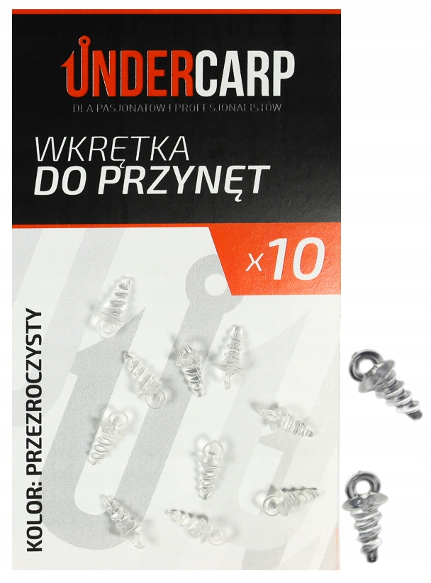 Wkrętka do przynęt Undercarp przezroczysty