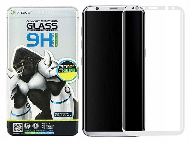 

Galaxy S8 Plus G955 Szkło Hartowane X-one 3D 0.3MM