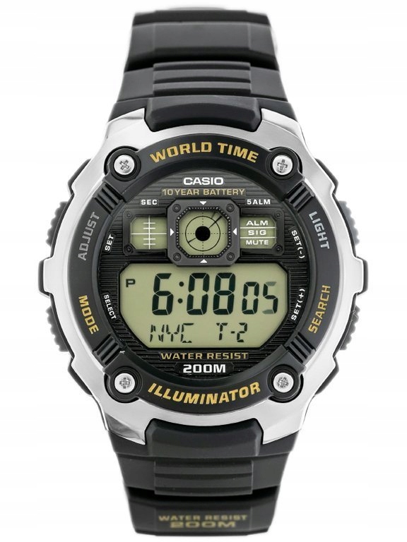 

Zegarek Męski Casio AE-2000W 9AVDF (zd109a)