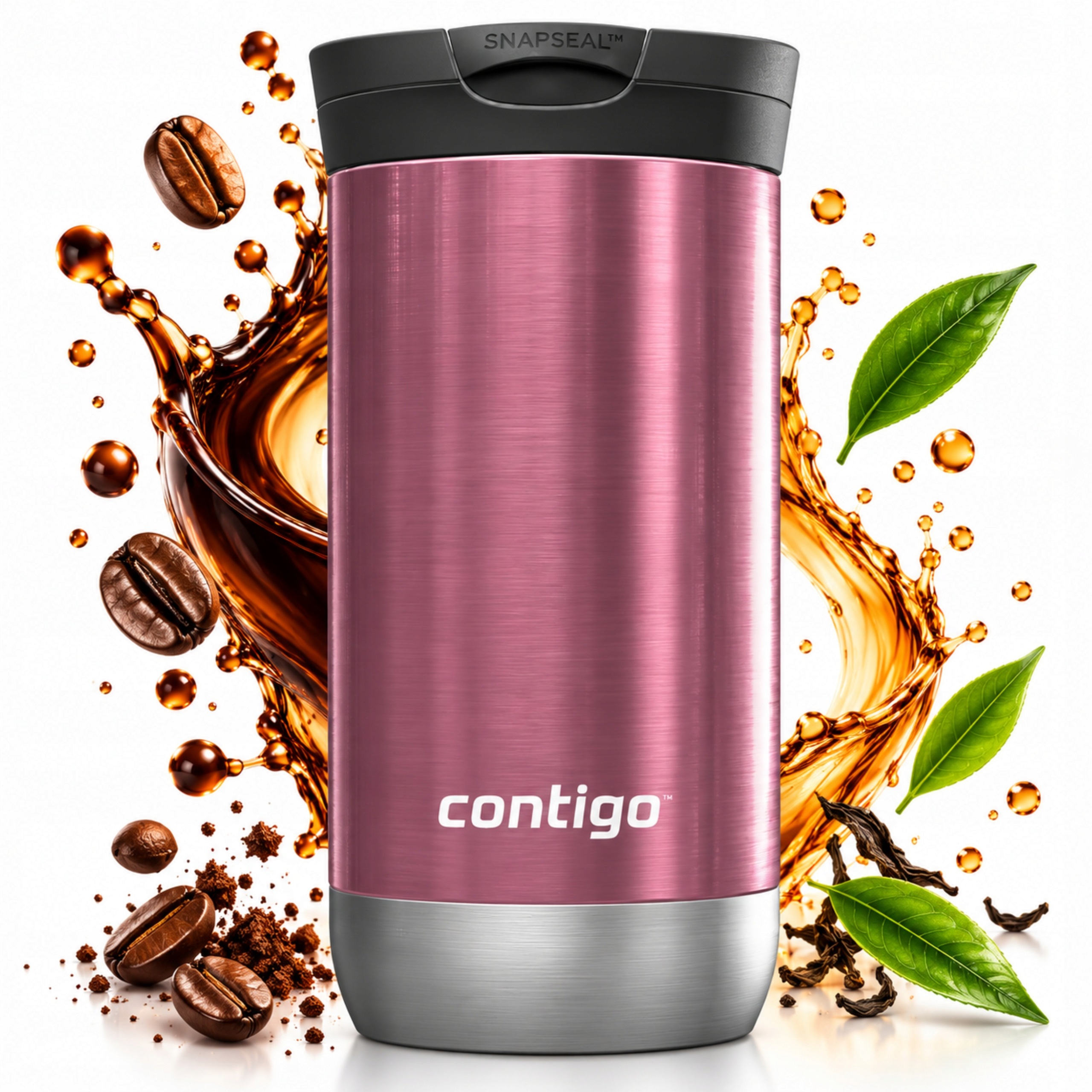 Termohrnek Contigo Huron 2.0 Těsný, Snadné Mytí Azalea 470 ML