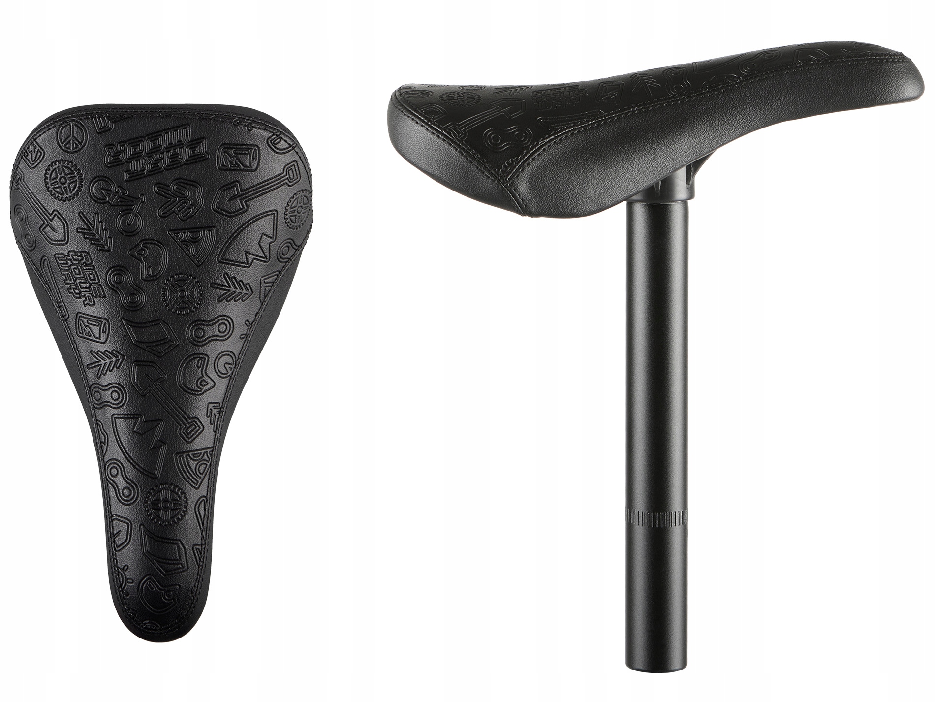 Siodełko Dartmoor Slim Combo Czarne Sztyca 27.2mm Dirt Street Pumptrack