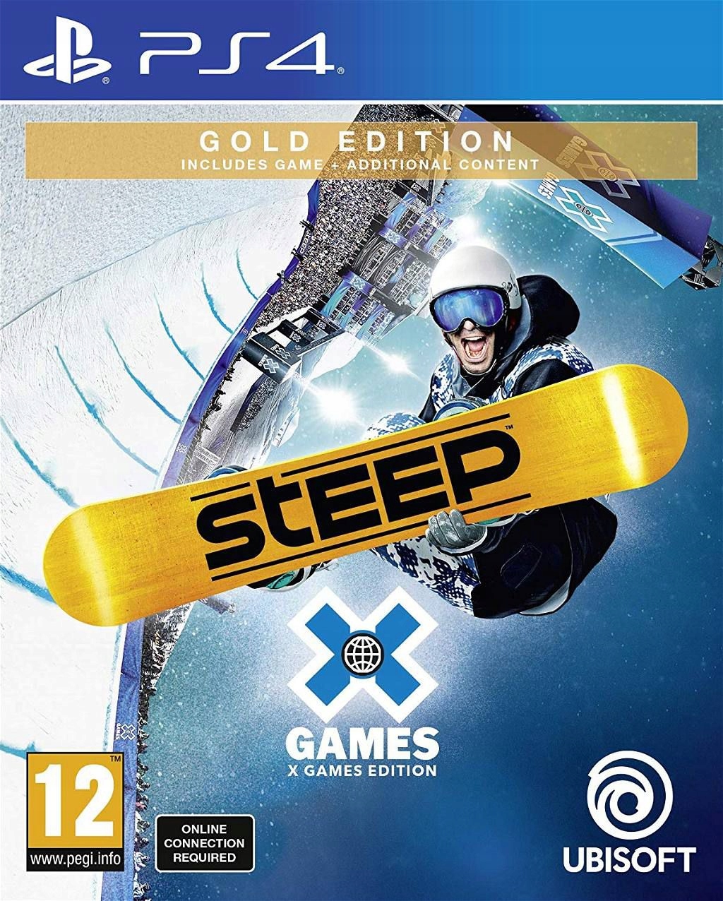 STEEP X GAMES (GOLD EDITION) (DE, MULTI IN GAME) [GRA PS4]