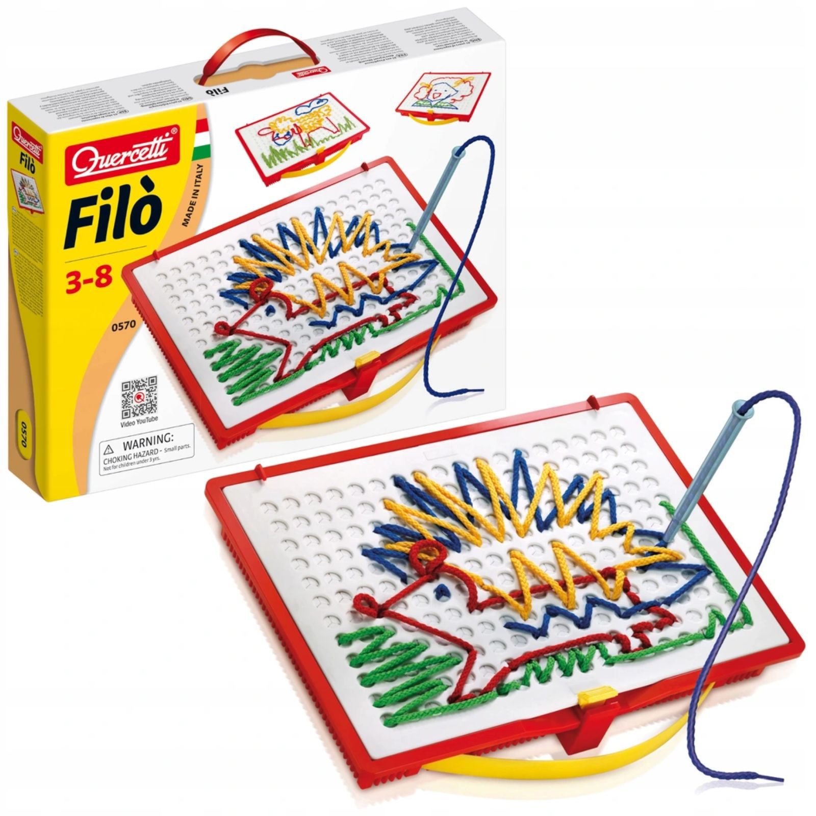 

Quercetti Filo Wyszywanie Sznurkiem 570 (zabawka)