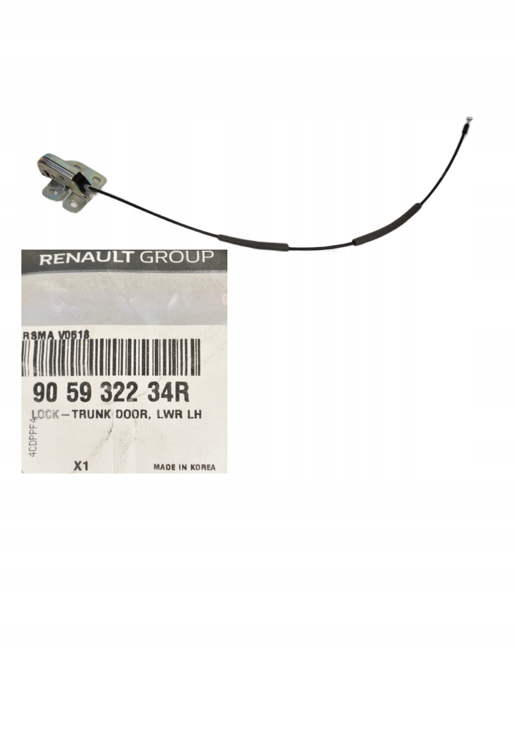 ZAMEK KLAPY LEWY TYŁ KOLEOS 905932234R