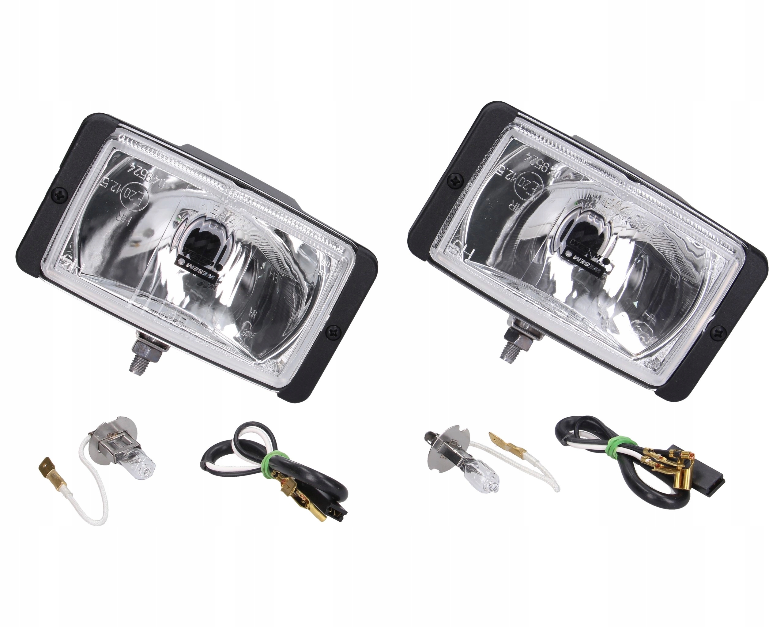 světlomet silniční H3 sada 2 ks Wesem HM1.08532