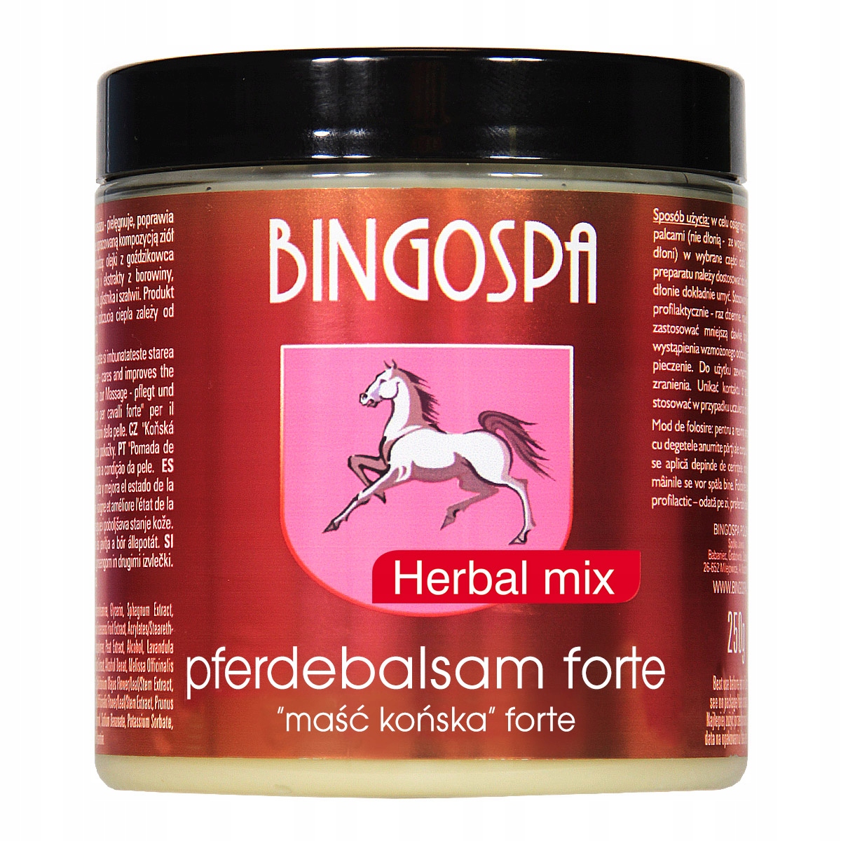 

Maść Końska Forte Alpejskie Zioła BingoSpa