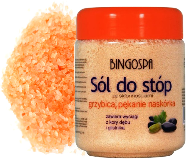 

Sól przeciwgrzybicza do stóp BingoSpa