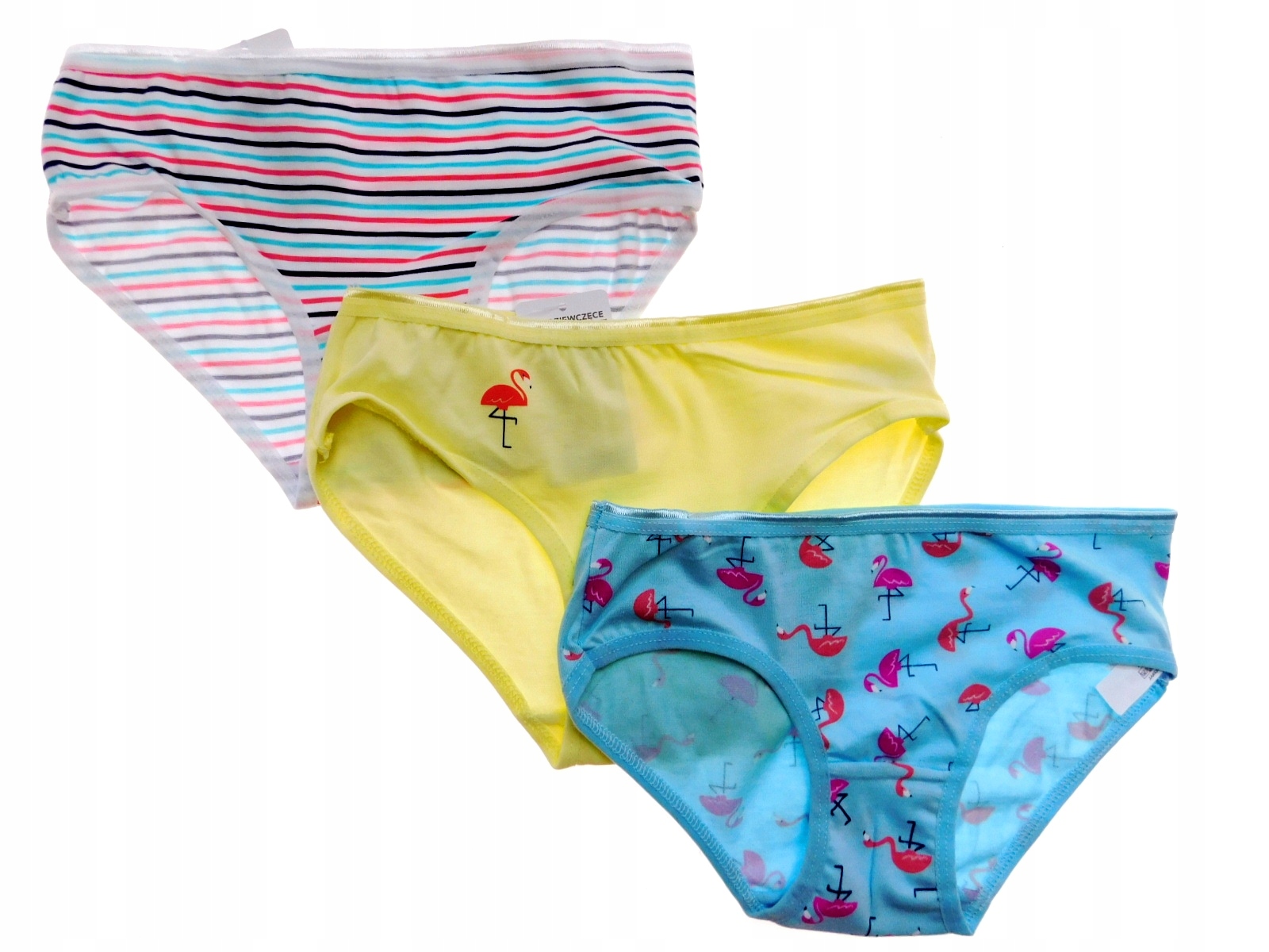 

Zestaw 3-PAK Majtki Bawełna Flamingi Moraj 152/158