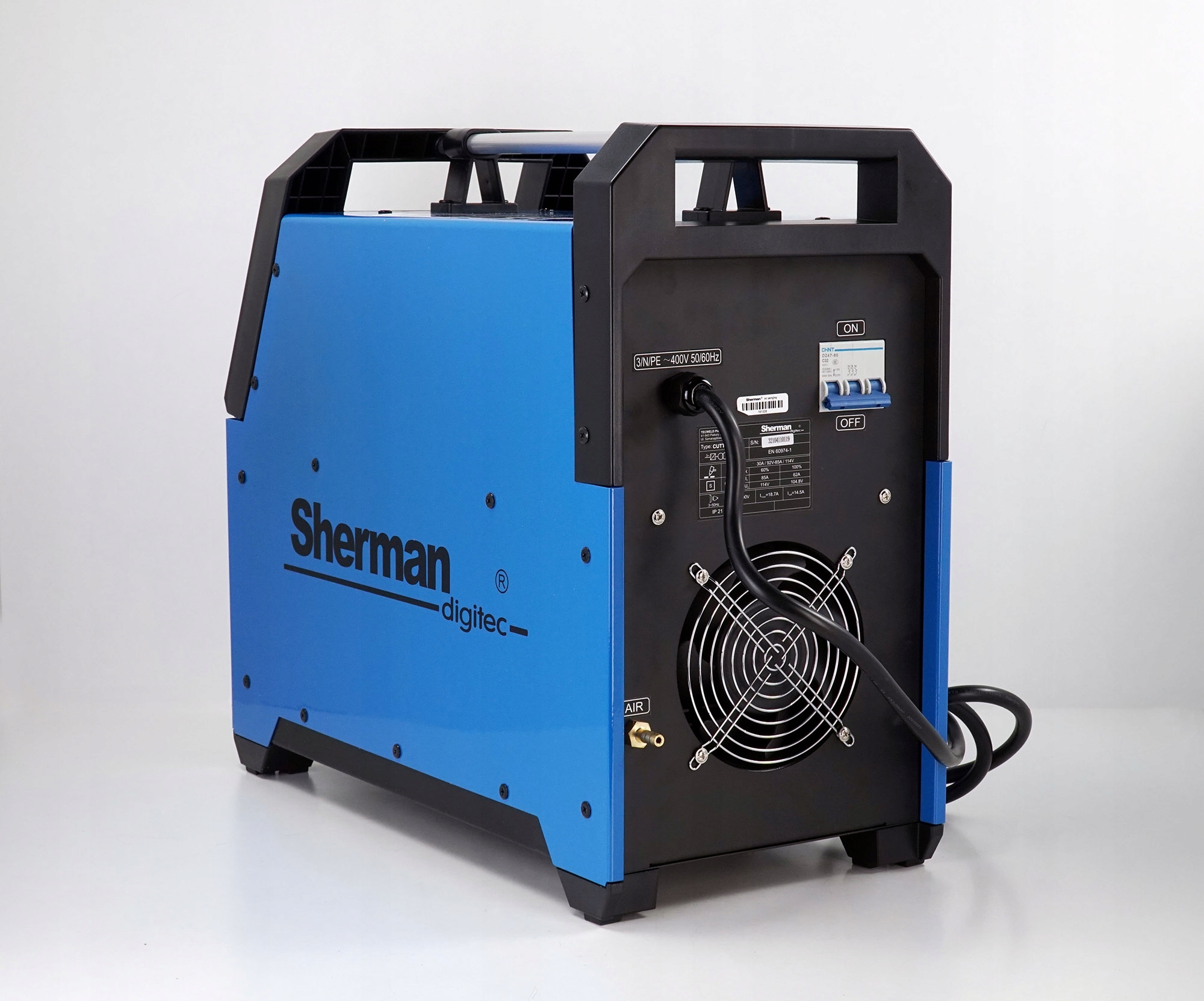 Przecinarka plazma SHERMAN CUTTER 90 CUT 30mm 400V Kod producenta PRZECINARKA PLAZMOWA CUTTER 90 XRS1