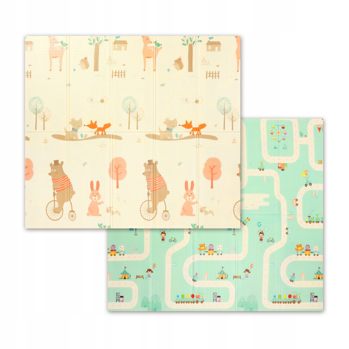 Babyono Edukacyjna mata piankowa Xpe 180 x 200 cm