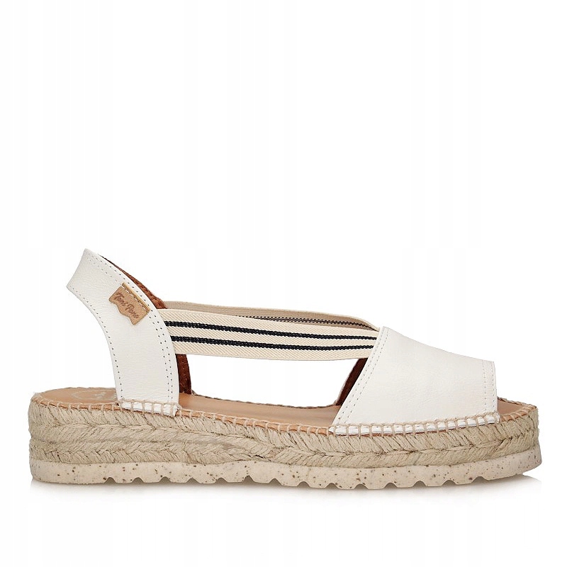 Dámské španělské espadrilkové sandály Toni Pons Estel-sw bílé
