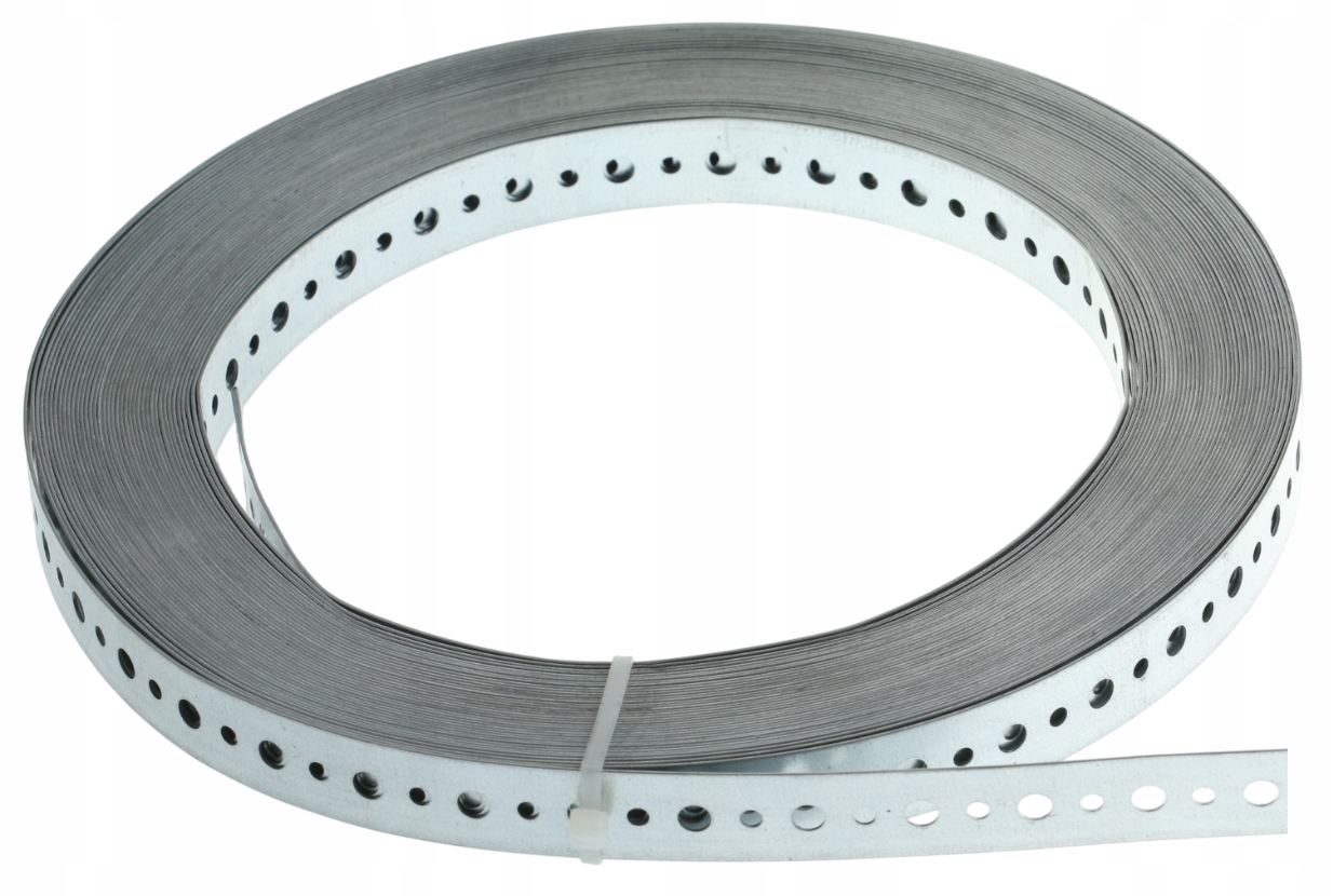 Montážní Páska Kovová Perforovaná TM5 20 mm x 25 m Stavební Spojka
