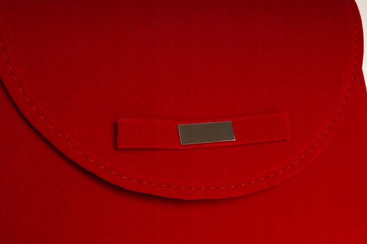 CZERWONA KOPERTÓWKA TOREBKA WIZYTOWA SOLOME D5 ZAMSZ Model KOPERTÓWKA D5 CZERWONA ZAMSZ