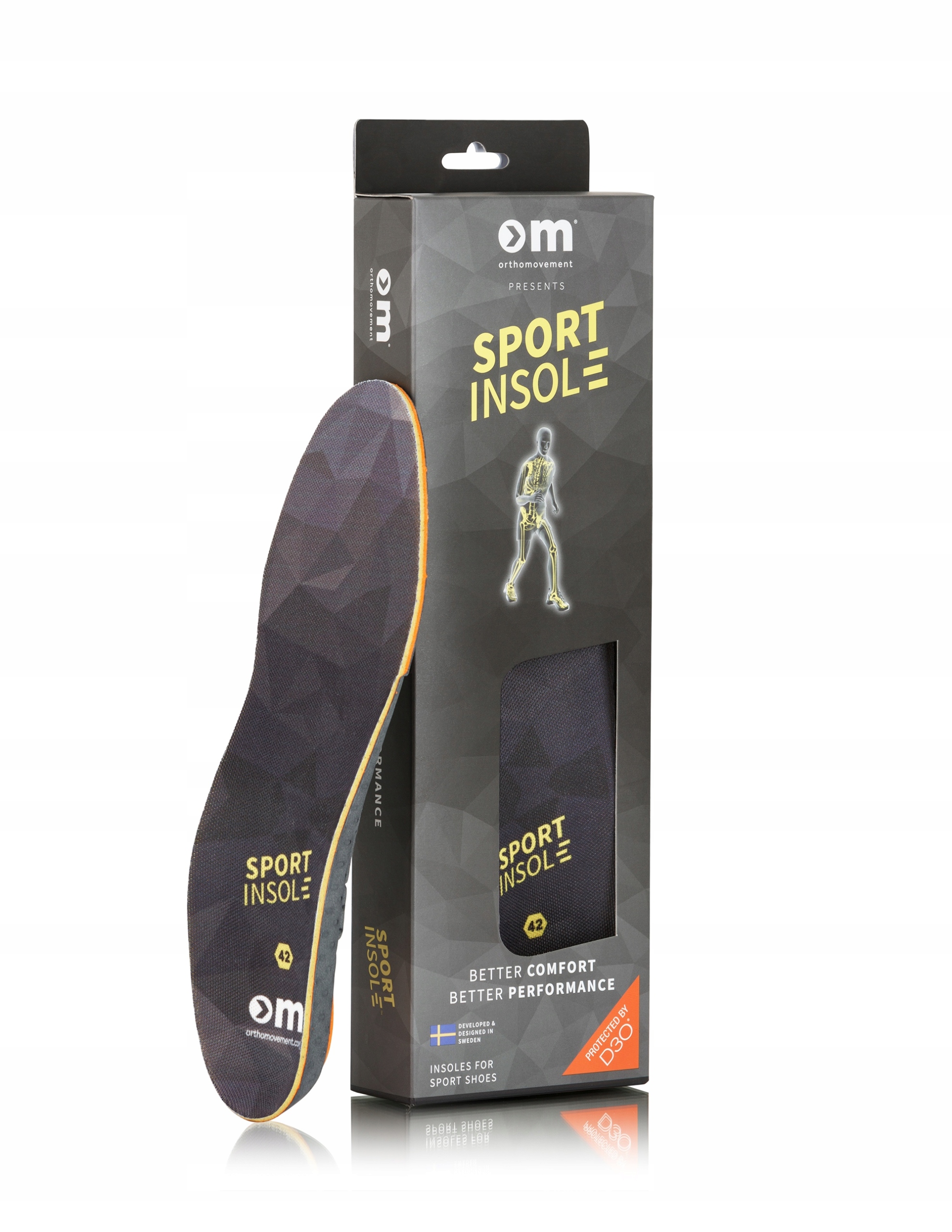 Vložky do bot Ortho Movement Upgrade Sport 36