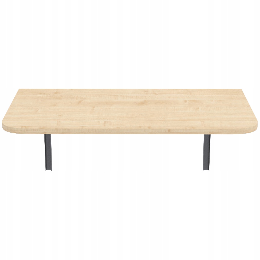 STÓŁ SKŁADANY STOLIK BLAT ROZKŁADANY 80x40 KLON ZAOKRĄGLONY Marka Mikon