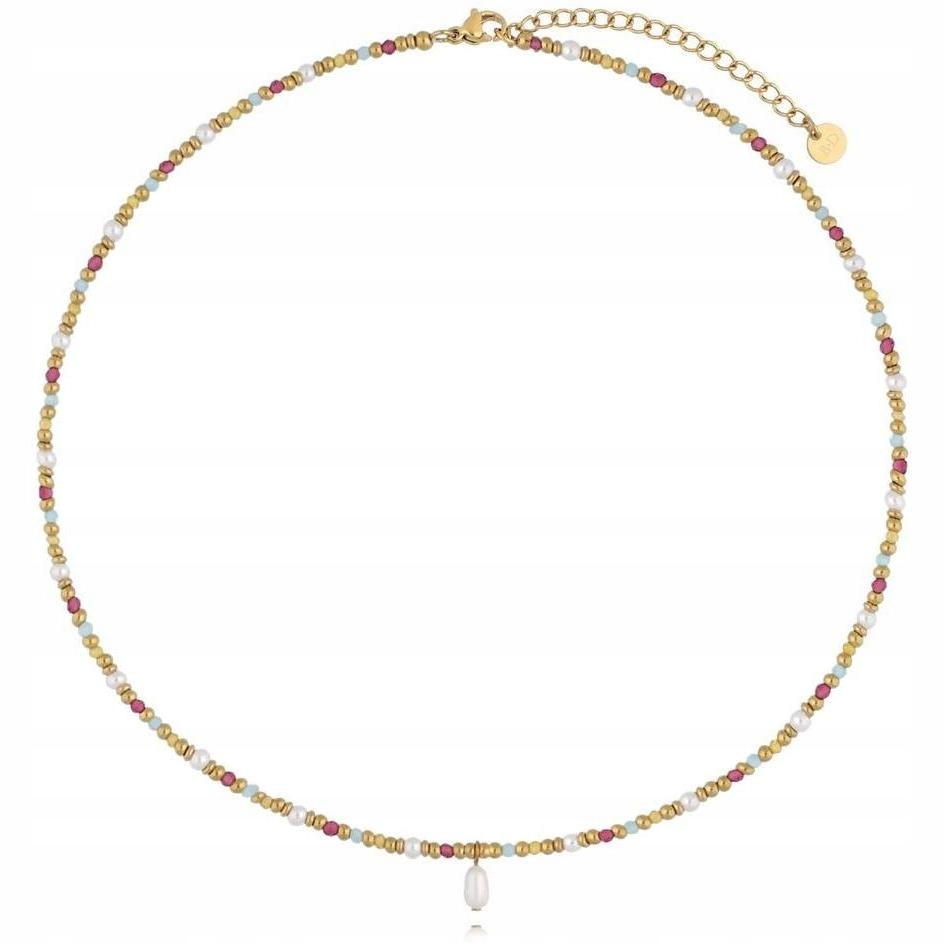 Dámský vícebarevný náhrdelník By Dziubeka 45 cm