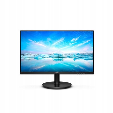 Philips 221V8A 21.5 ", Va, Fhd, 1920 x 1080, 4 ms, 200 cd/m², Black, 1 x Vg