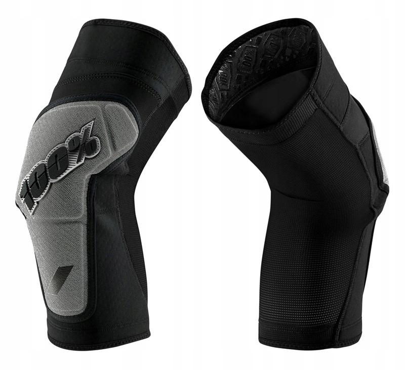 100% Ochraniacze na kolana Ridecamp Knee Guard L black grey