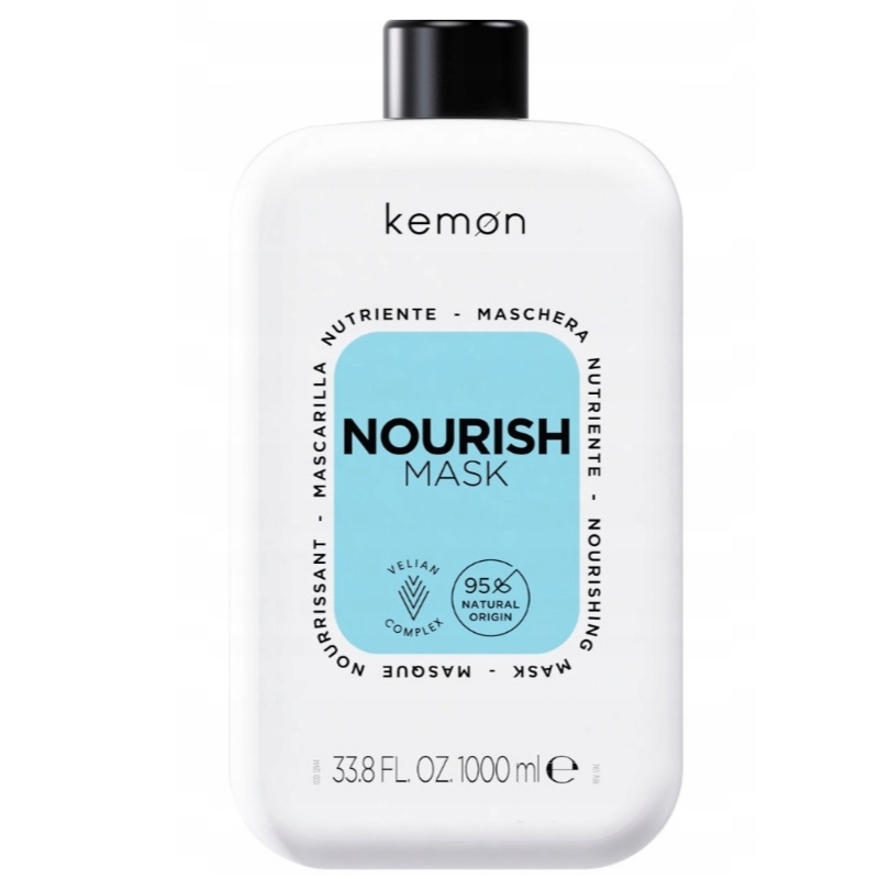 Kemon Liding Nourish maska odżywiająca włosy 1000 ml suche i zniszczone