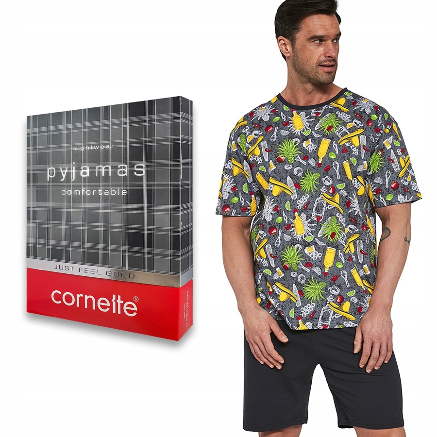 

Cornette Mexico 2 323/108 piżama męska r M