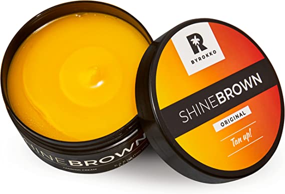 Shine Brown Byrokko Krém k urychlení opalování Originální 210 ml