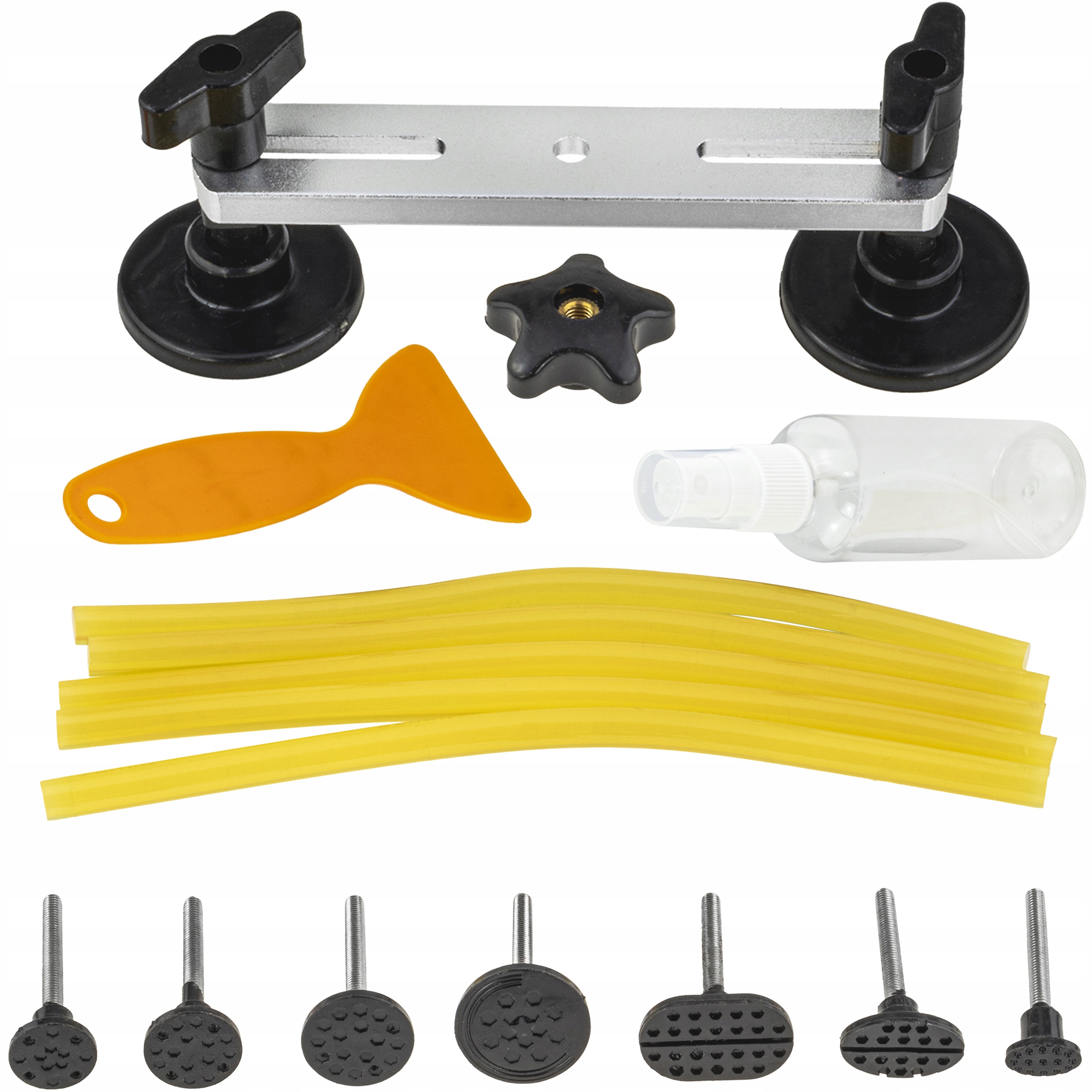 ZESTAW MOSTEK PULLER PDR USUWANIE WGNIECEŃ GRZYBKI