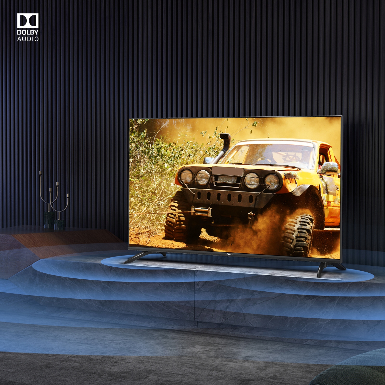 Telewizor CHiQ 65" 4K UHD Smart TV Android11 FRAMELESS Typ telewizora LED