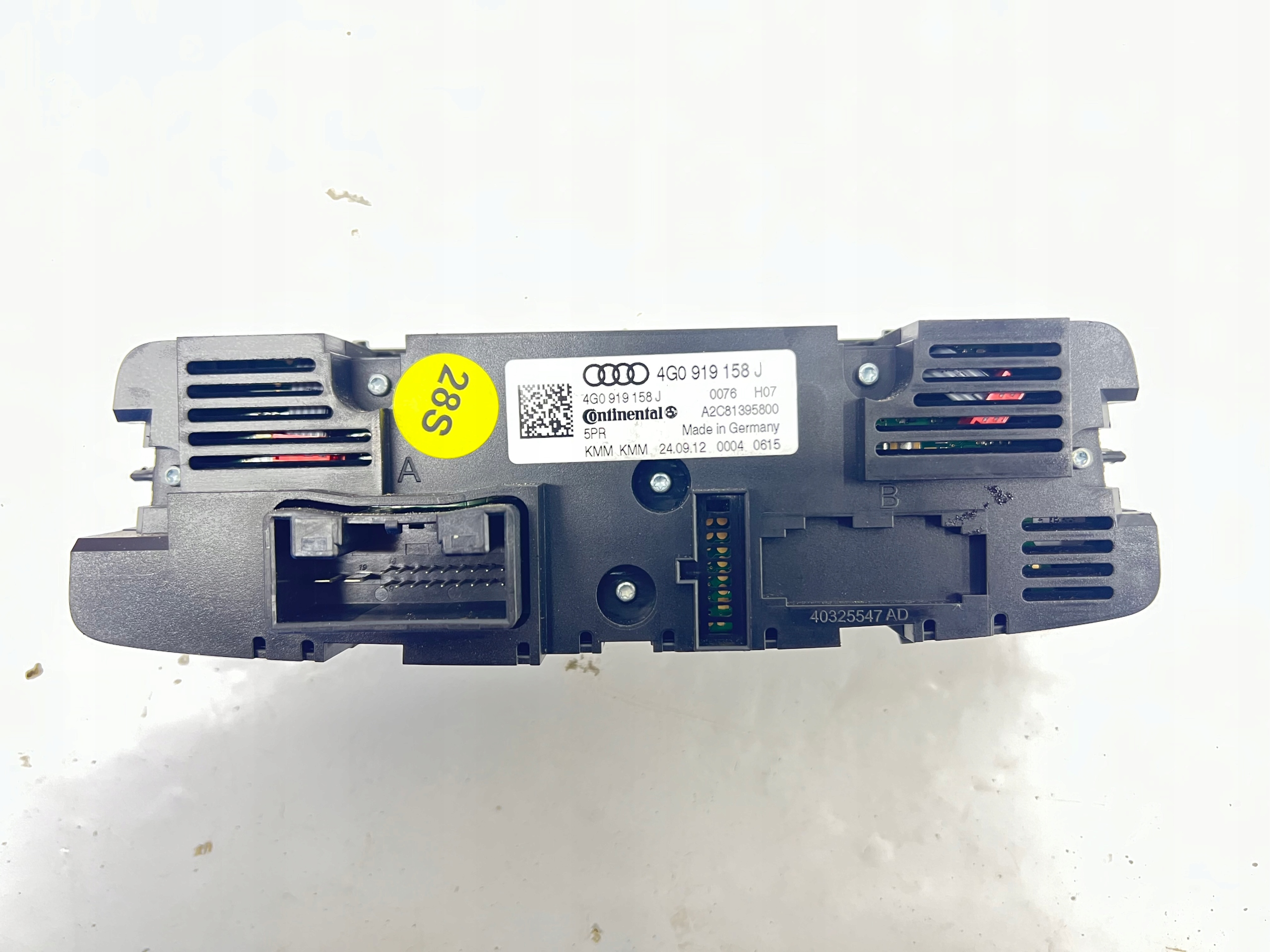 AUDI A6 c7 S6 A7 Unite commande clima Arrière 4G0919158J europa