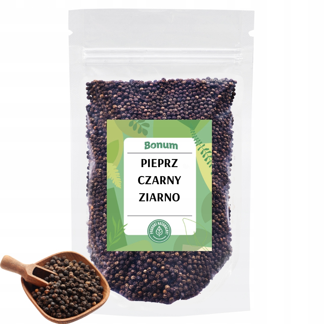 Černý Pepř Aromatické koření Přírodní čerstvé 1kg Bonum