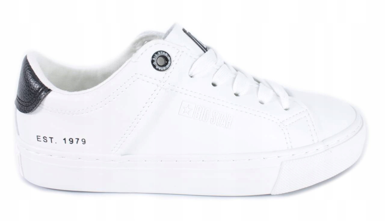 

Big Star JJ174105 Tenisówki Ekoskóra Białe R. 44