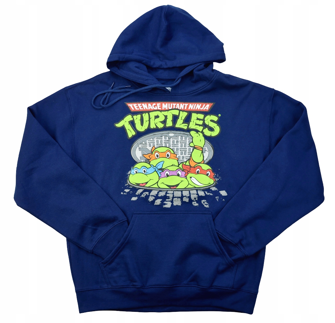 Pánská s kapucí Nickelodeon Želvy Ninja Pánská mikina vel. M