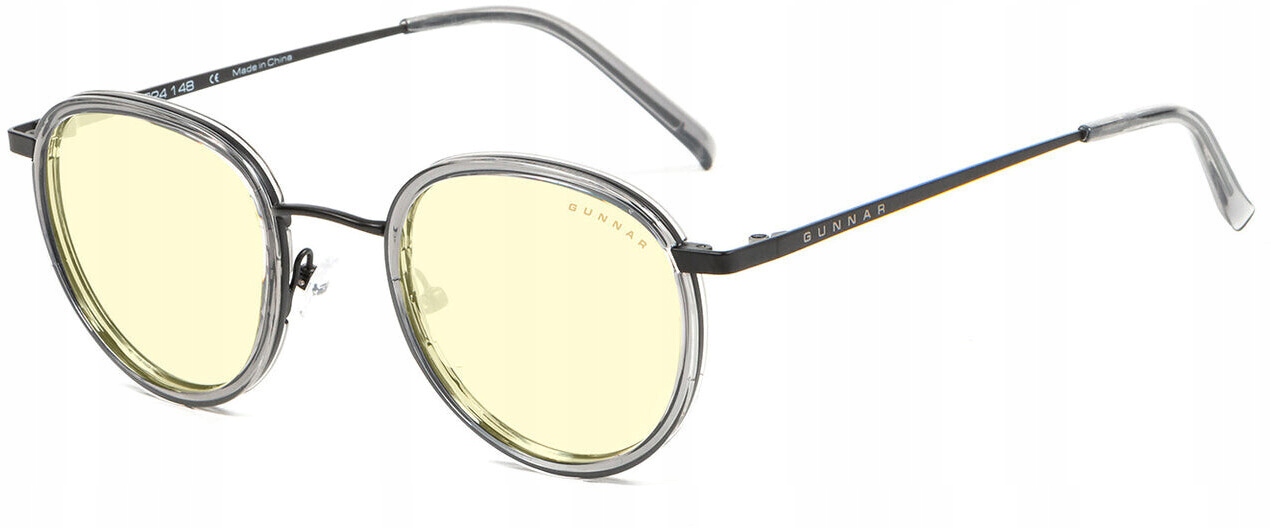 Okuliare na počítač Atherton Onyx Amber Gunnar