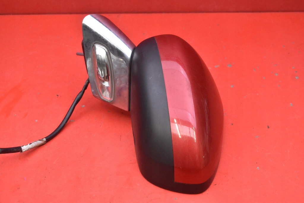 mirror left red EU 0207156 CITROEN C3 2 II 09-13 5 PIN