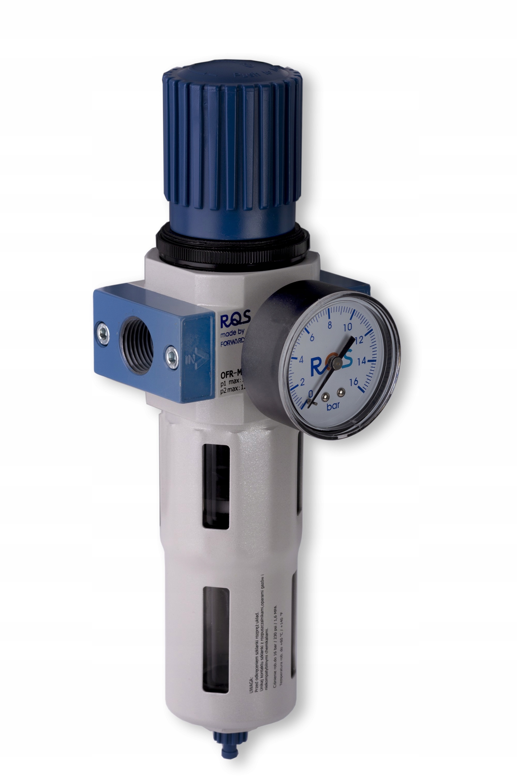 Filtro-reduktor RECTUS RQS OFR-1/2-MIDI 5µm