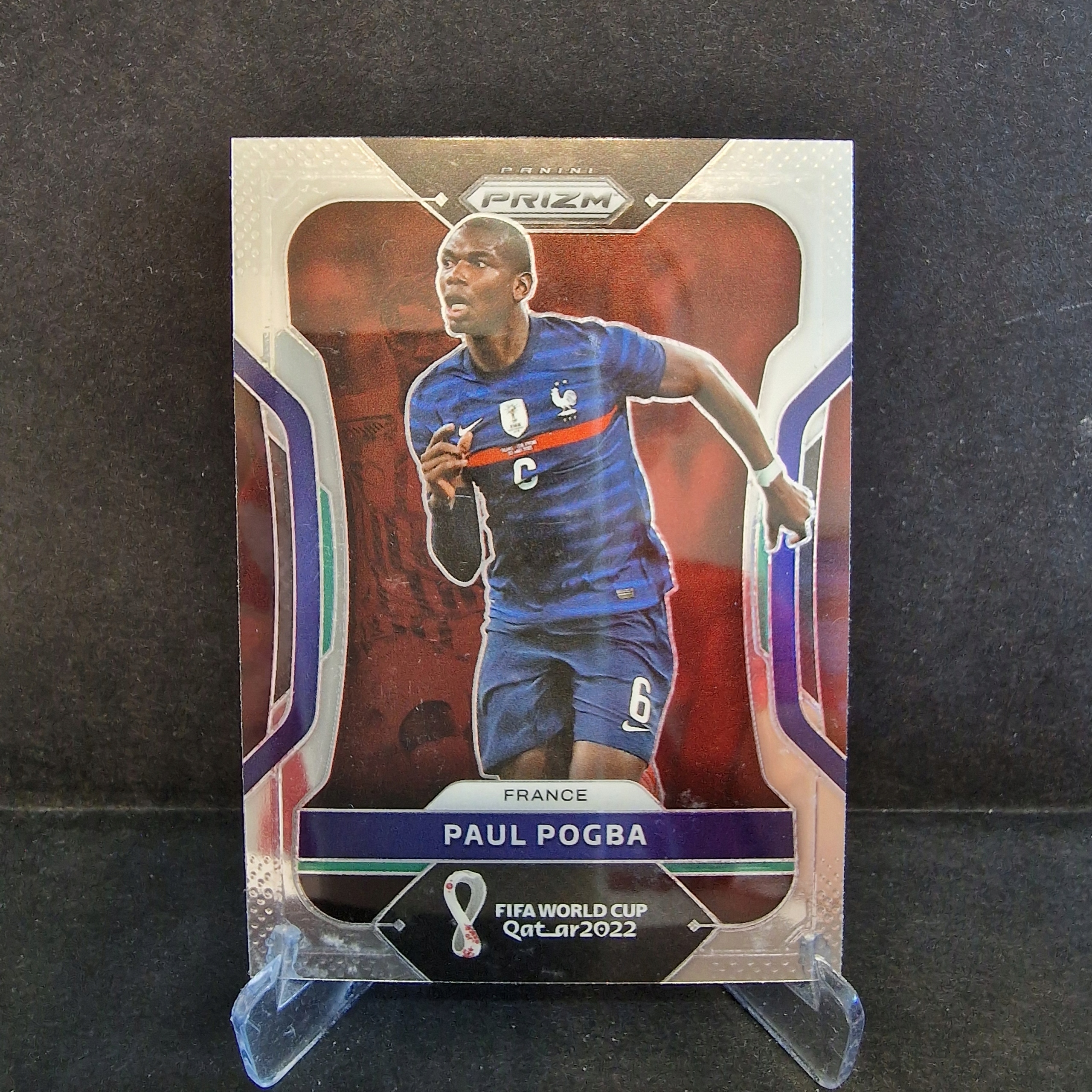 2022 Panini Prizm Wc Qatar Paul Pogba Francja /MR5