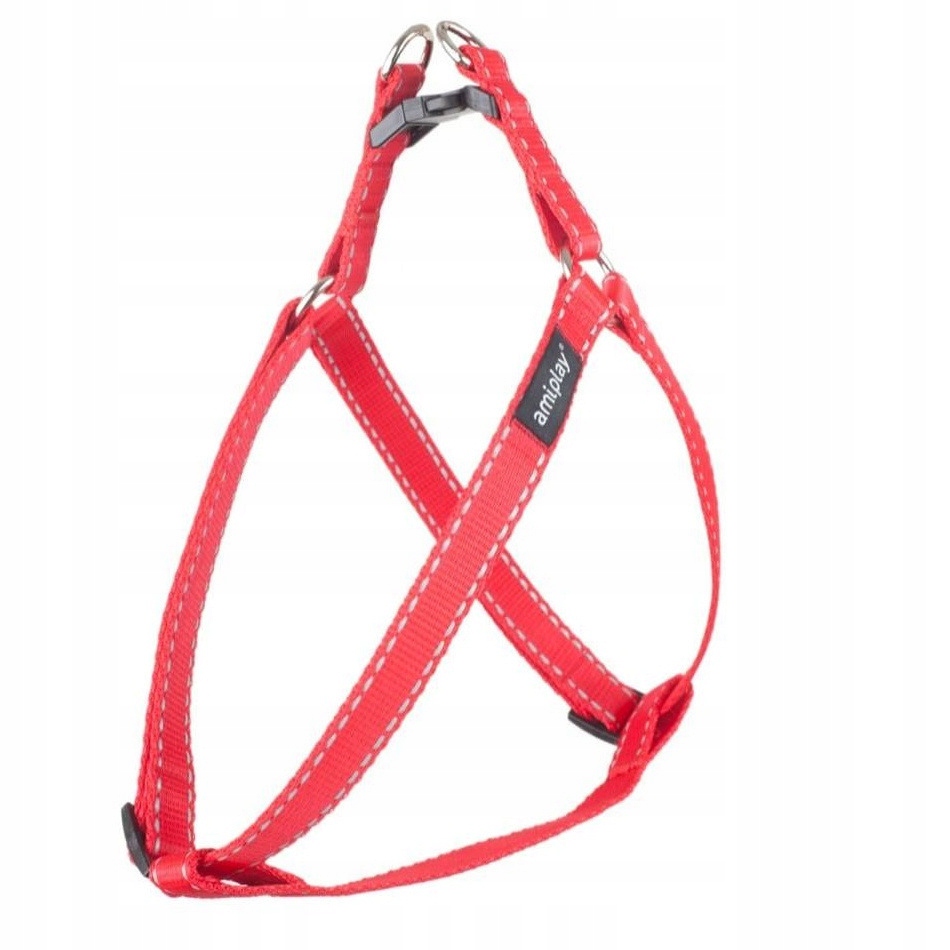 

AmiPlay Szelki Reflective L 40-75cm Czerwony