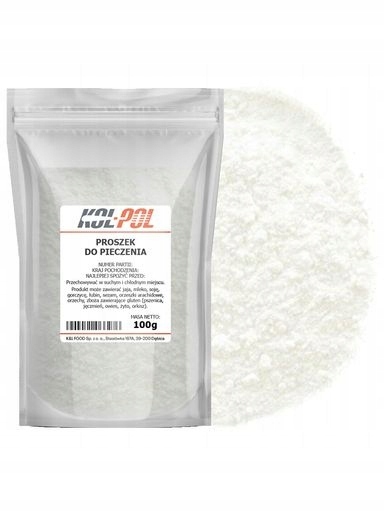 Levně Kypřící Prášek 100 g Přírodní pro pečení koláčů, vysoká kvalita