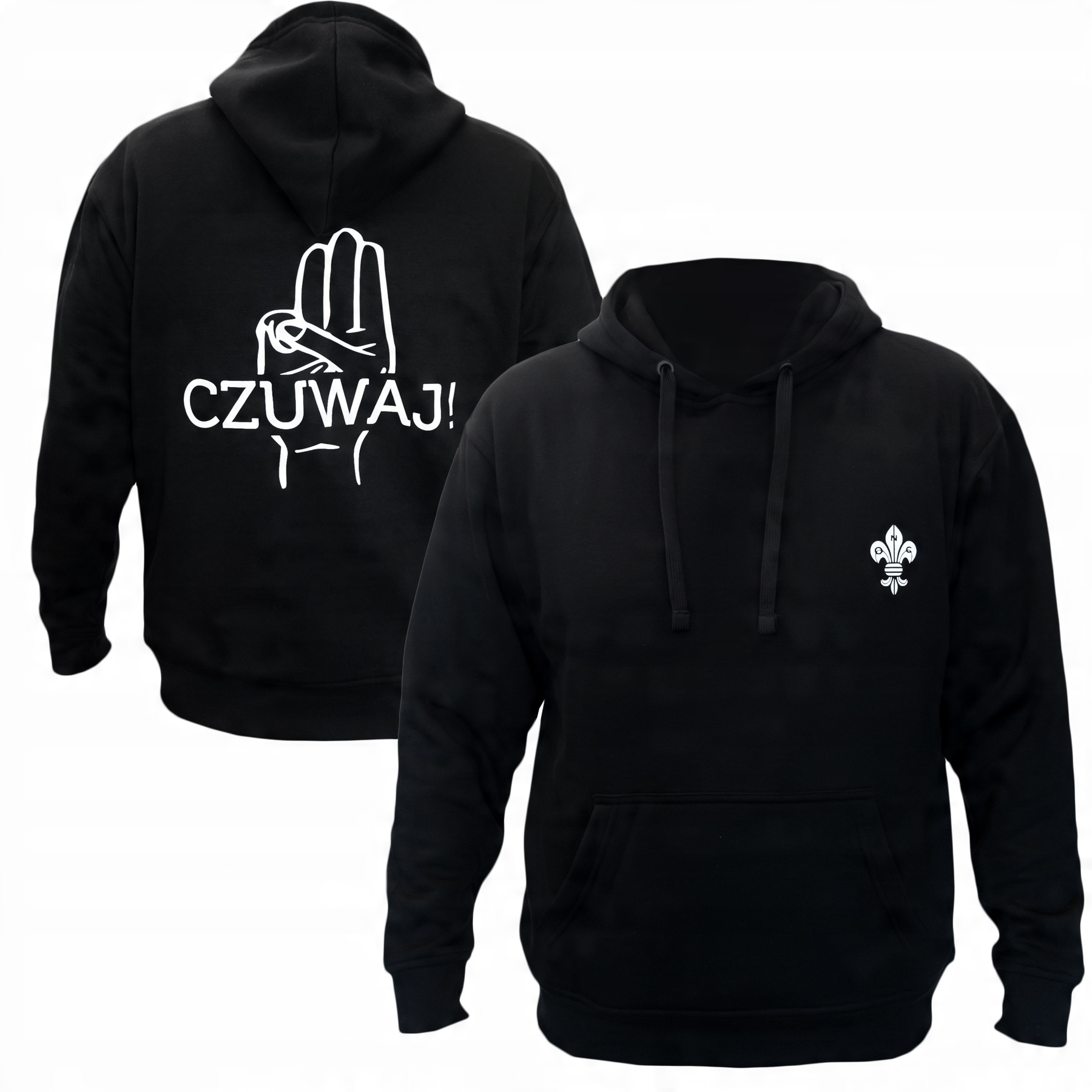 

Bluza Harcerska Z Kapturem Nadrukiem Czuwaj M
