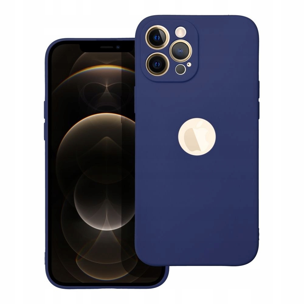 Oem Futerał do iPhone 12 Pro Max Soft ciemnoniebieski