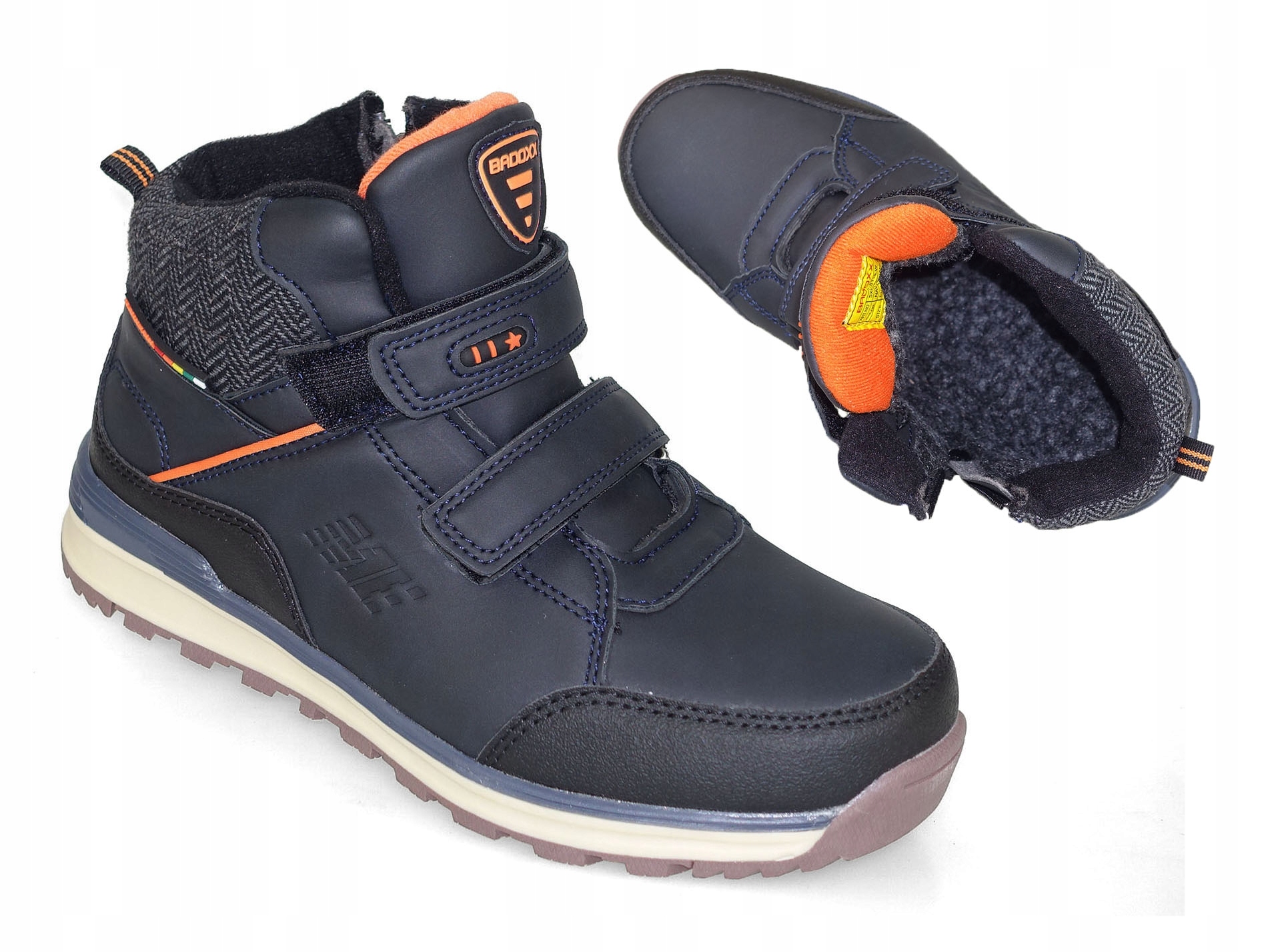 

Buty Chłopięce Zimowe Zamek Suwak Rzepy Dziecięce
