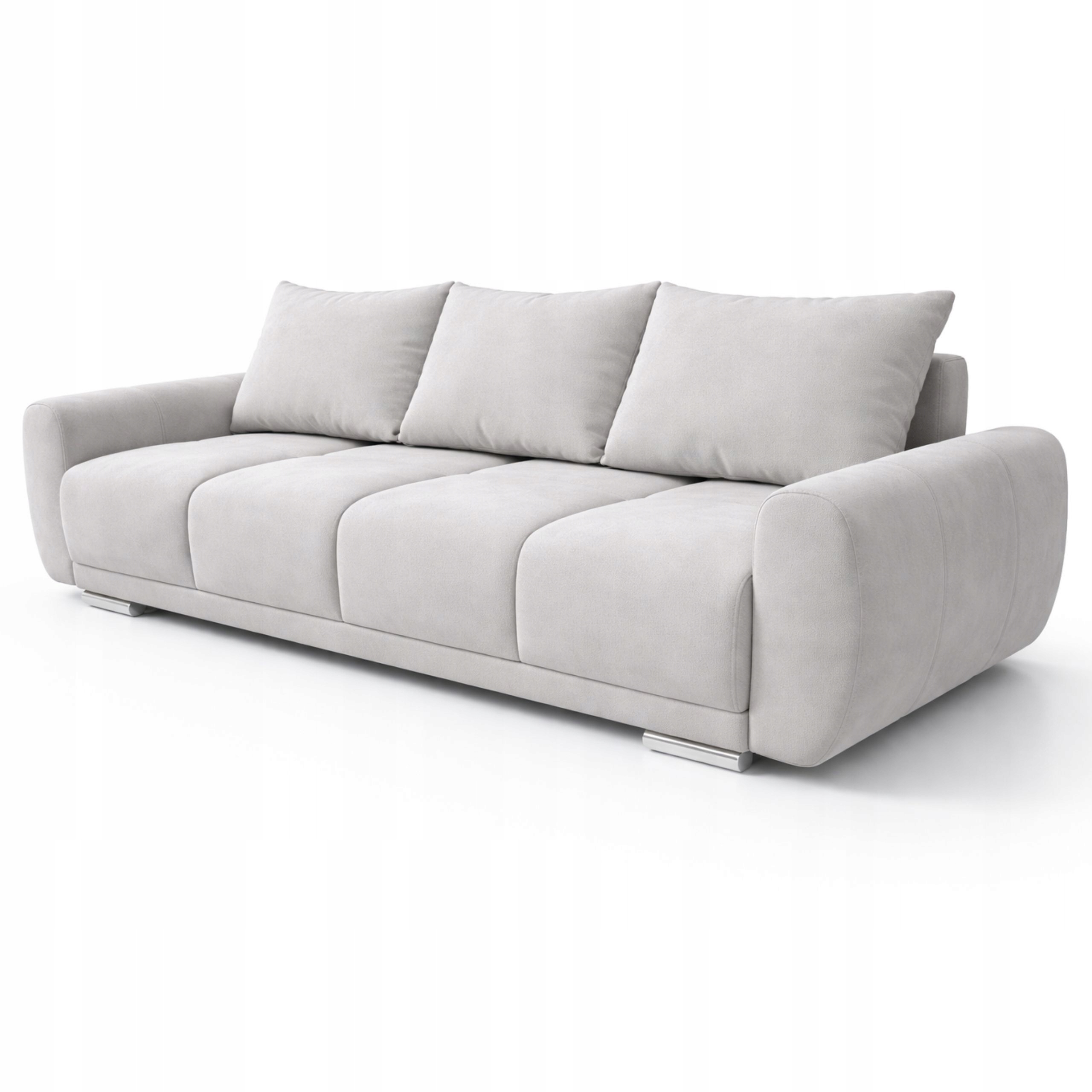 Šedá Rozkládací Pohovka S Funkcí Spaní Honey S Úložným Prostorem Velvet