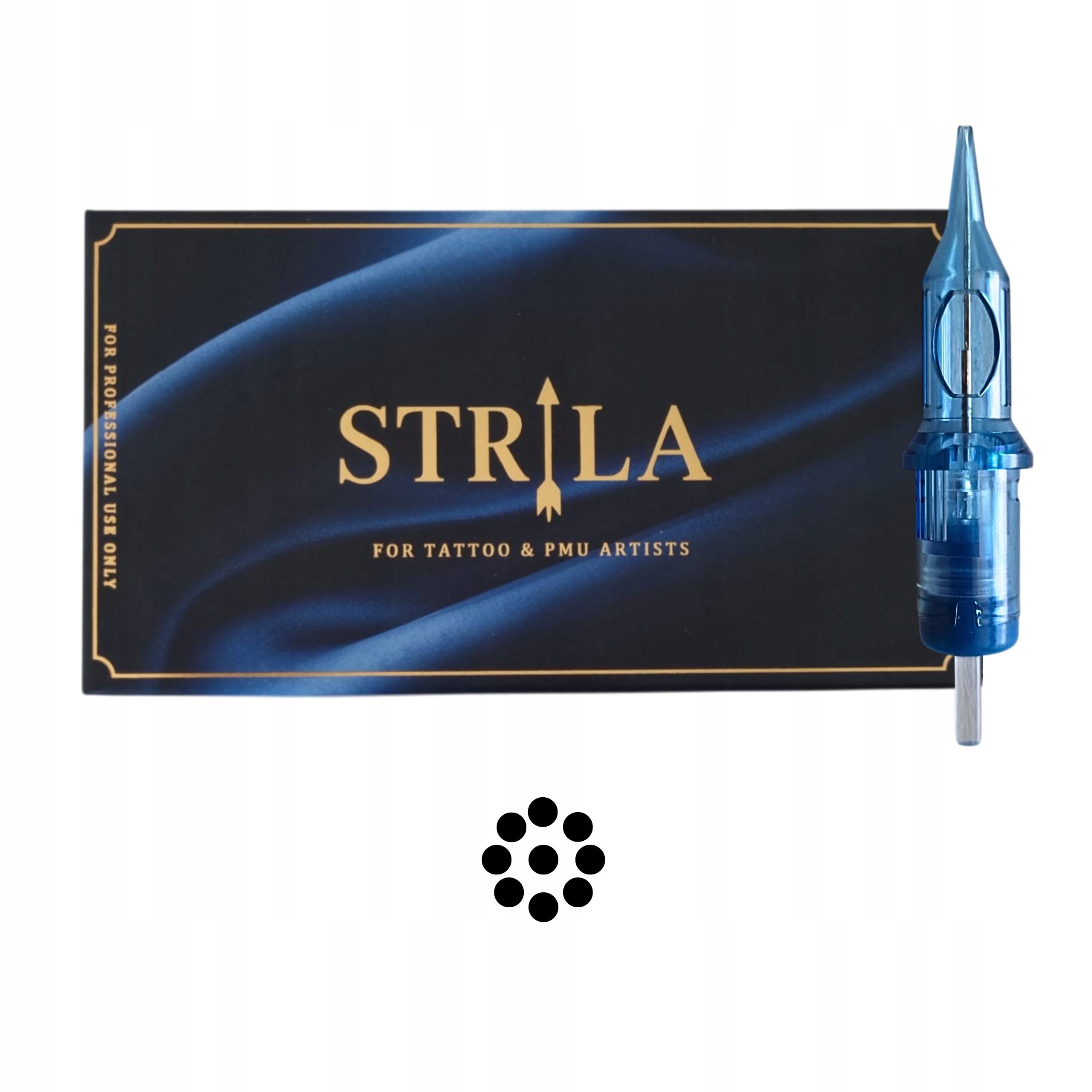Kartridže na tetování Pmu Strila 1209RSMT 0,35 mm 9RS Cartridge 20 Ks