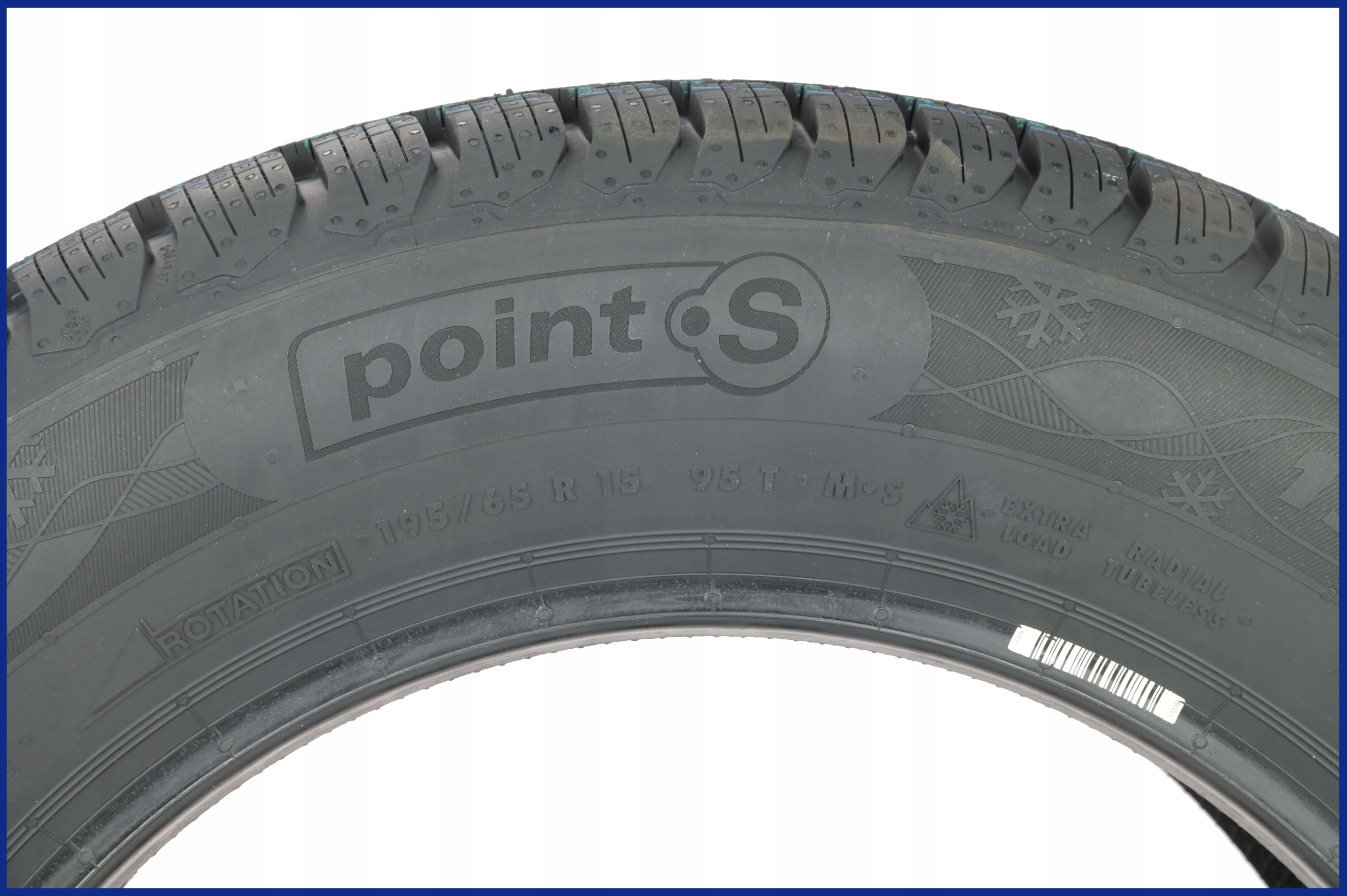 2 x 195/65R15 XL 95T Winter S Point S TYRES ZIMA Model inny