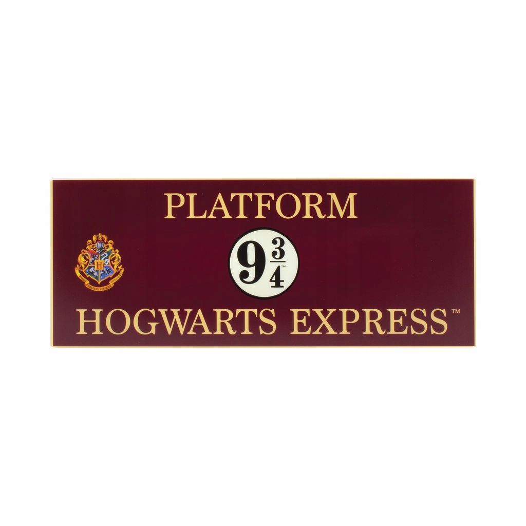 Harry Potter Lampe veilleuse quai 9 3/4 - Super U, Hyper U, U Express 