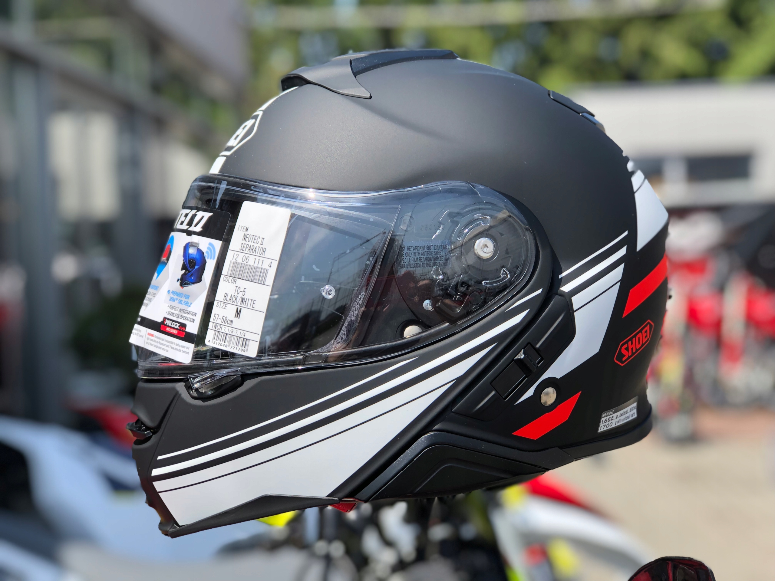 Kask SHOEI NEOTEC II Separator TC5 Blk Roz M 57-58 EAN (GTIN) 4512048771751