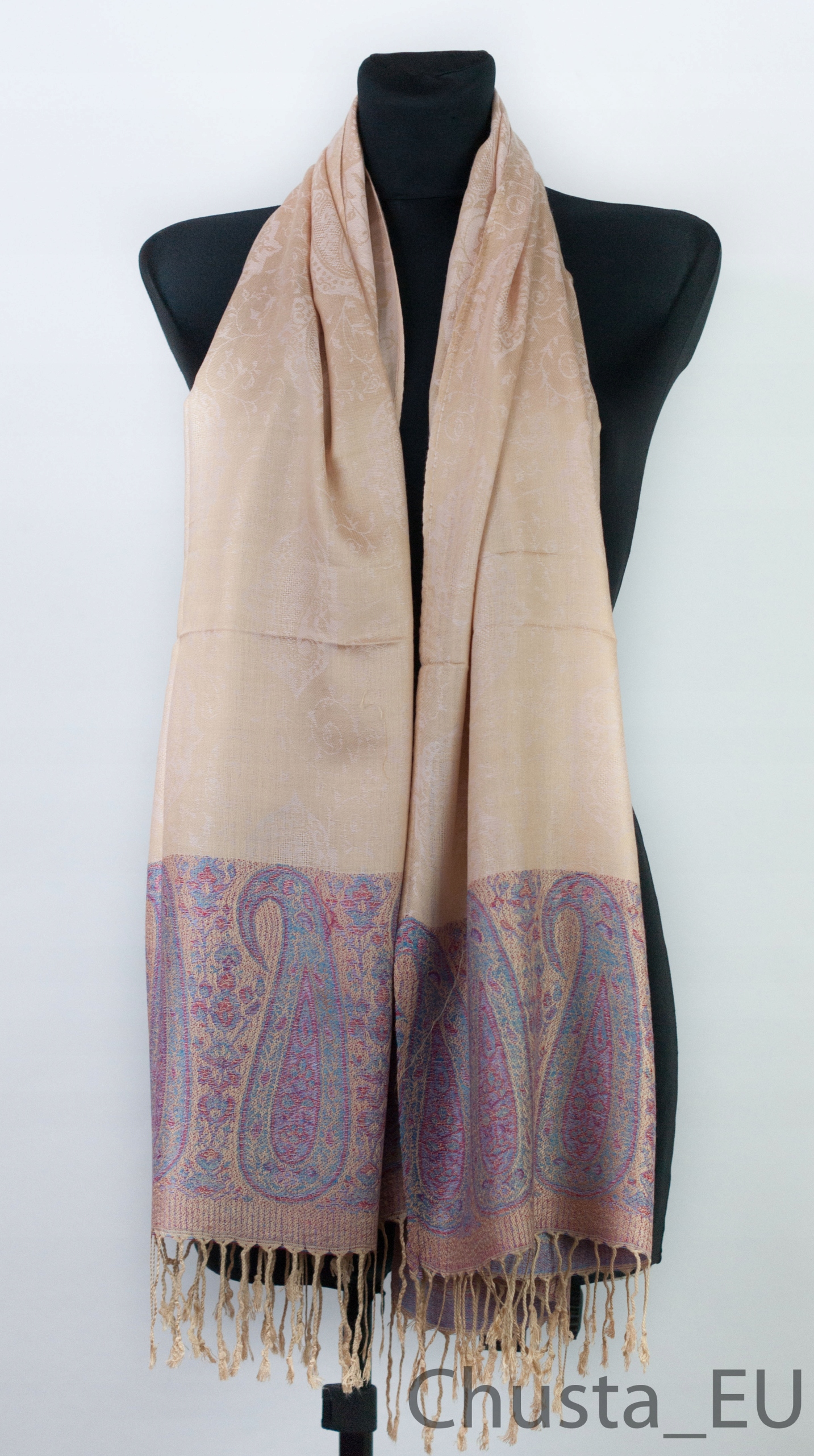 

Orientalny Szal a'la pashmina, tkany