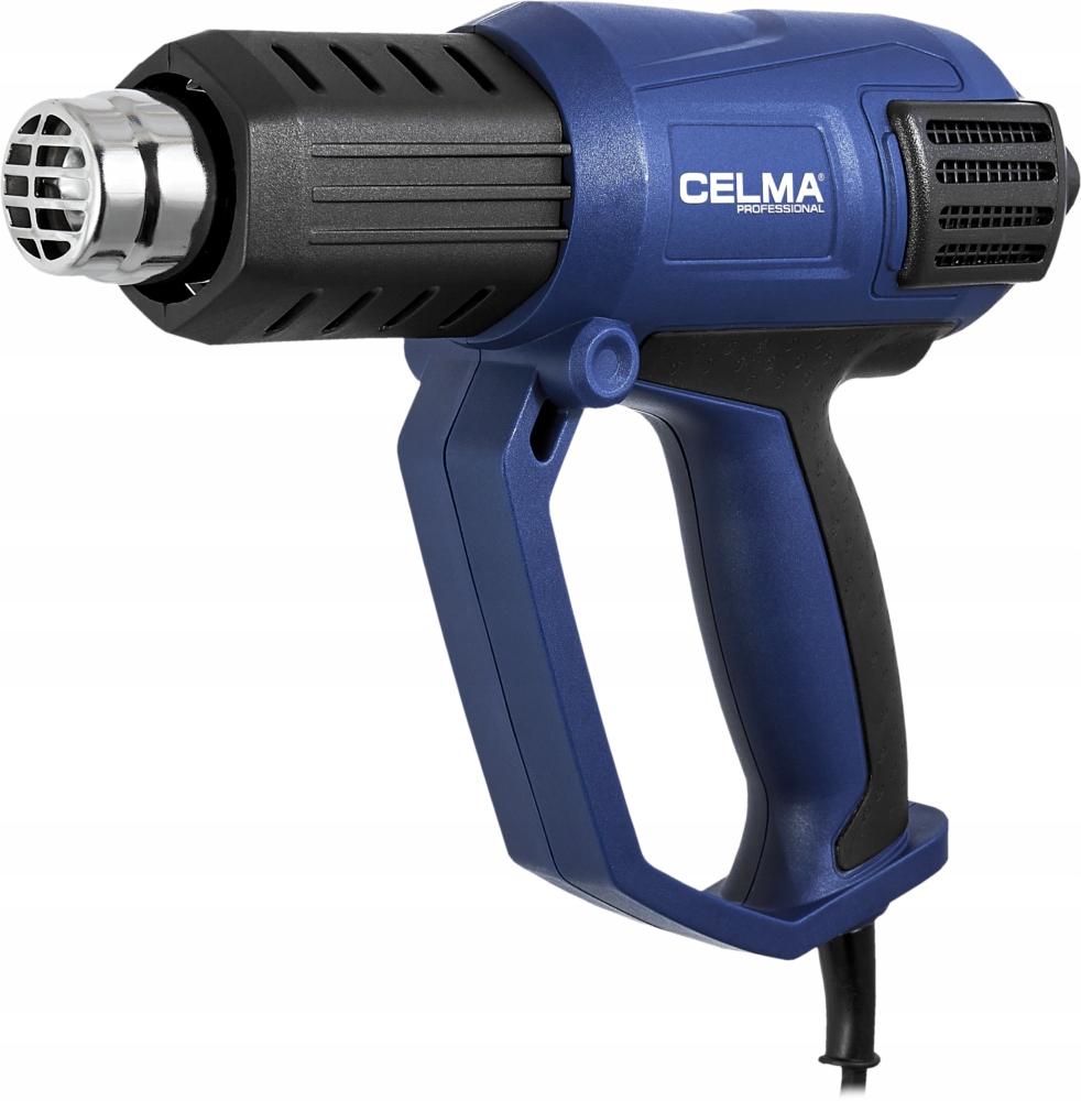 Opalarka Celma OP2000P 2000W 600°C do Farby Folii Rur Zestaw Walizka